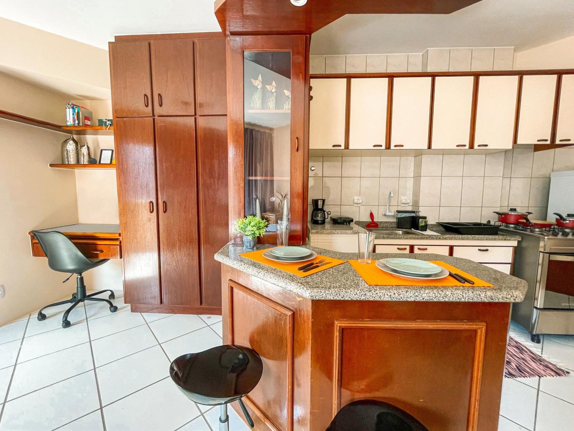 Studio No Centro: Piscina, Academia E Garagem N209 Florianópolis Εξωτερικό φωτογραφία