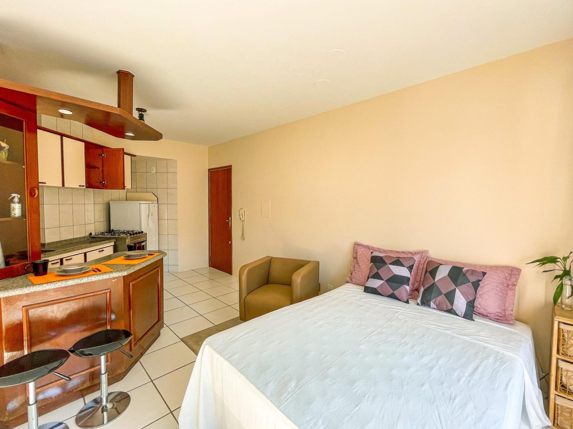 Studio No Centro: Piscina, Academia E Garagem N209 Florianópolis Εξωτερικό φωτογραφία